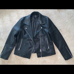 Top shop leather jacket